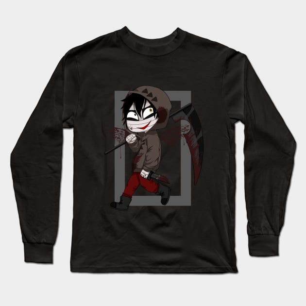 Zack(Isaac Foster) - Angels of Death Long Sleeve T-Shirt by Xocalot